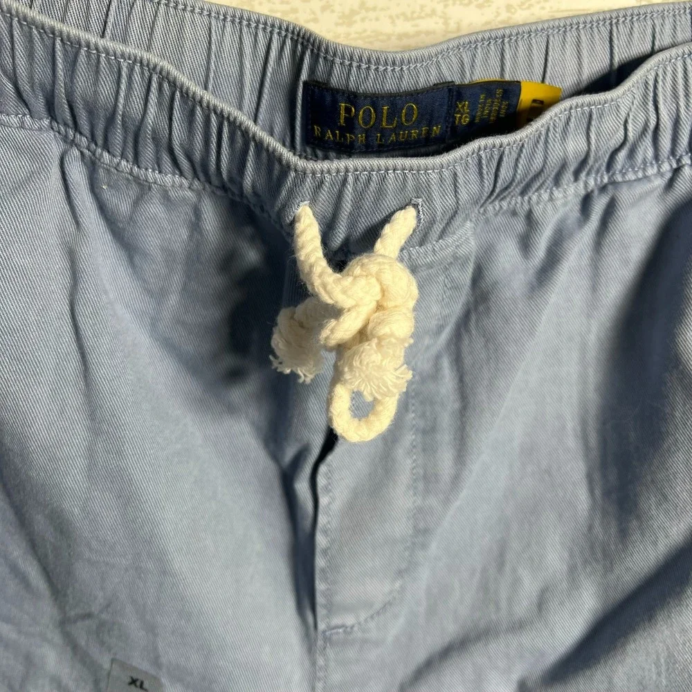 Polo Ralph Lauren Mens XL TG Blue Drawstring Shorts NWT $69.50 Preppy